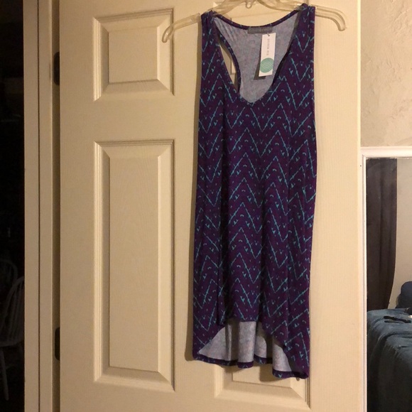 Loveappella Tops - Loveappella purple and turquoise top Loveappella Tops - Loveappella purple and turquoise top